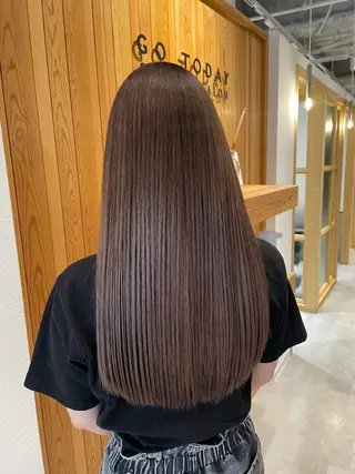 ロング カラー kana .のヘアスタイル