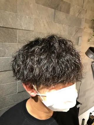パーマ メンズ メンズ特化ニュアンス パーマ RYOのヘアスタイル