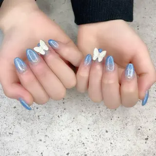 セミロング カラー パーマ ヘアアレンジ メンズ キッズ ネイル マツエク・マツパ アイブロウ Salon Ｋのネイルデザイン