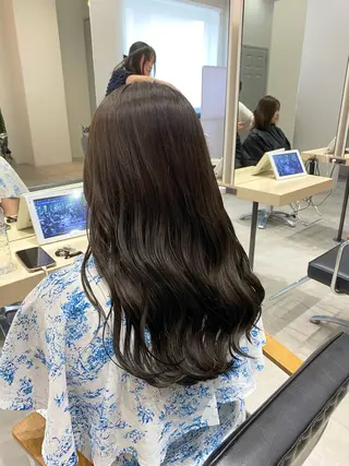 ロング カラー 瀬戸 秀孝のヘアスタイル