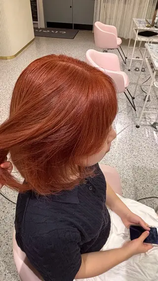 カラー 丸山 聖愛のヘアスタイル