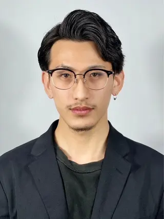 ショート プレミアムバーバー 表参道のヘアスタイル