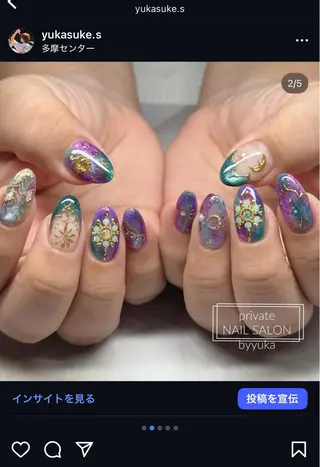 ネイル S nail多摩のネイルデザイン