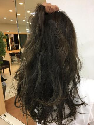 ロング 植田 敬太のヘアスタイル
