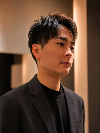 ショート メンズ ［LIC南堀江］大井 悟『大人メンズ』のヘアスタイル
