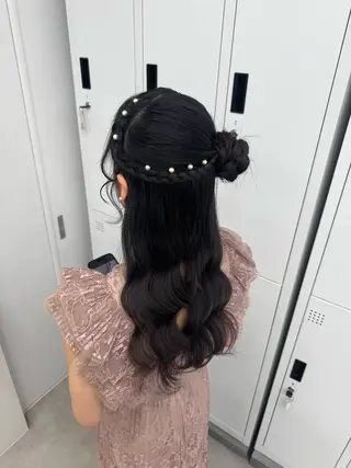 ロング 横浜　エクステ🎀 カラー／ルナのヘアスタイル