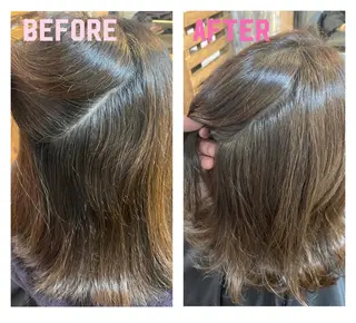 ミディアム カラー Luzir⭐︎ GEN⭐︎のヘアスタイル