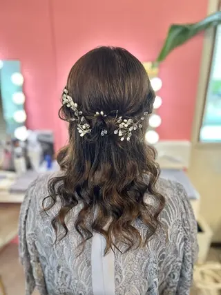 セミロング 北本 美幸のヘアスタイル