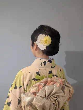 ヘアアレンジ マンツーマン/大人髪 ヘアセット/野口弥生のヘアスタイル