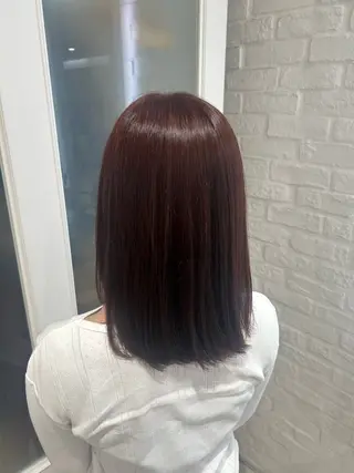 ミディアム カラー 榊原 純佑のヘアスタイル