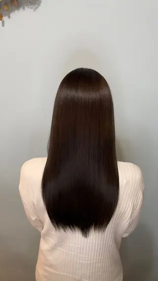 ロング 美髪矯正/髪質改善 レガロ堺市伏尾/松田のヘアスタイル