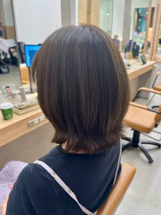 ミディアム カラー けー すけのヘアスタイル