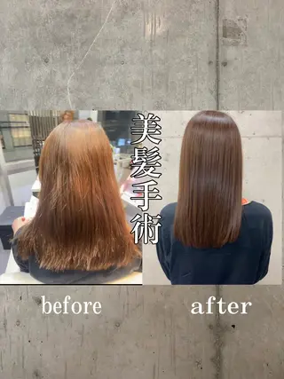 ロング 下方 研人のヘアスタイル