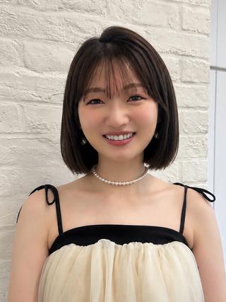 ショート 韓国ヘア🇰🇷／ 艶カラー鈴木萌愛🩶のヘアスタイル