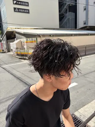 ショート れん/梅田縮毛矯正 /透明感カラーのヘアスタイル