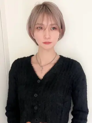 ショート 神戸/元町/三ノ宮 ブリーチ特化/ゆうとのヘアスタイル