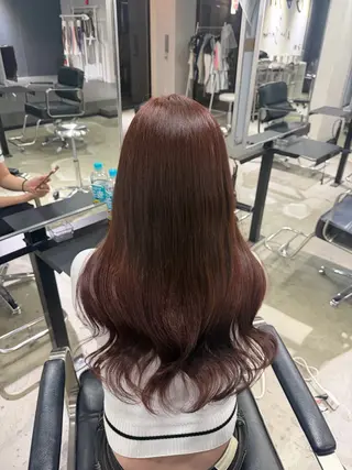 ロング カラー 𝕹𝖔𝖆 🪽⋆⊹𓂃 ࣪ ˖のヘアスタイル