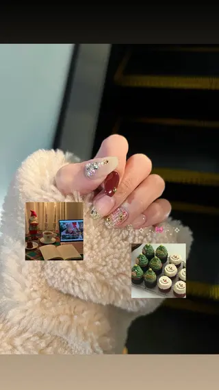 ネイル NAGISA🧁🎀 持ち込み⌇パラジェルのネイルデザイン