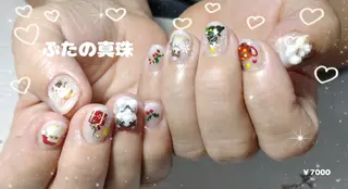 ネイル 林 珠里のネイルデザイン