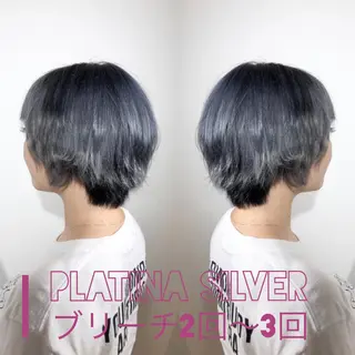 ショート カラー パーマ ヘアアレンジ メンズ キッズ ネイル マツエク・マツパ ✅髪質改善/縮毛矯正 /ヤマモト トキオ✅のヘアスタイル