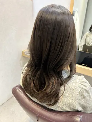セミロング mao🌼 bob 透明感艶colorのヘアスタイル
