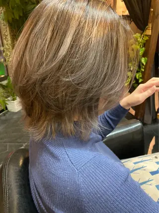 ショート カラー 大野 桃果🐸のヘアスタイル