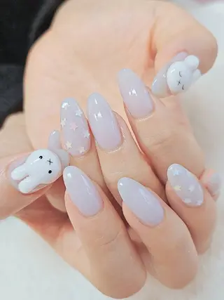 ネイル 手描きアート&推し活 🌟Wisteriaのネイルデザイン