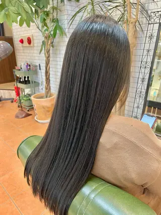 ロング カラー 石井 佑樹のヘアスタイル