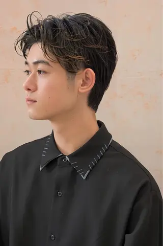 ショート カラー メンズ 阿武 ナルキのその他イメージ