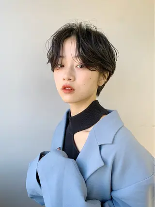 ショート 渋谷ショート、パーマ 美容師vain はるのヘアスタイル