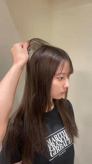 ロング カラー JURI /HUIのヘアスタイル
