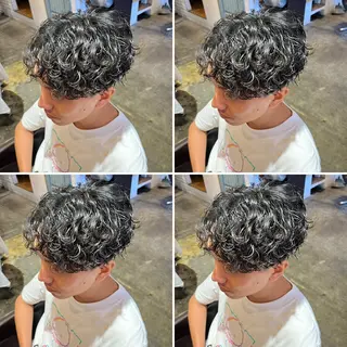 パーマ メンズ メンズパーマ特化 望月謙二郎のヘアスタイル