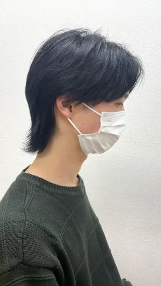 パーマ メンズ もりたみかこ 美容師お休み中のヘアスタイル