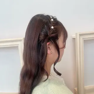 ロング ヘアアレンジ yuuka/ヘア セット/メンズ/横浜のヘアスタイル