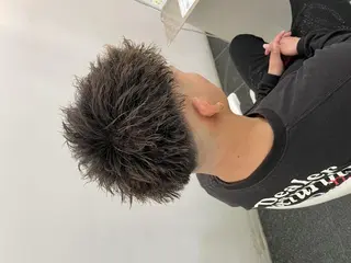 ショート パーマ メンズ 💇🏻‍♂️パーマ ニキ✨本田龍斗のヘアスタイル