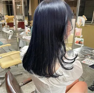 ロング kiyono ⭐︎ダブルカラーのヘアスタイル
