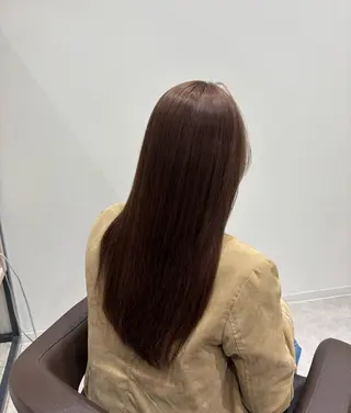 ロング カラー 大野 桃果のヘアスタイル