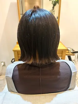 ショート カラー 大人の似合わせカット 髪質改善 ASUKAのヘアスタイル