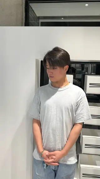 ヘアアレンジ メンズ メンズ特化曲がる縮毛 飛義のヘアスタイル