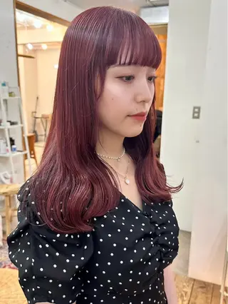ロング カラー 暖色カラー⭐︎ fuminaのヘアスタイル