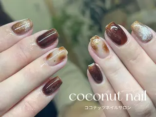 ネイル 神田 ココナッツのネイルデザイン
