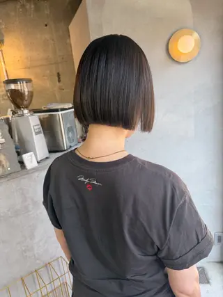 ショート カラー ボブ支持率NO1 🌈CHIKAのヘアスタイル