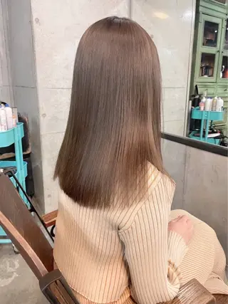 ミディアム カラー 🎨デザイン🥇 美髪・艶髪　日暮千敬のヘアスタイル