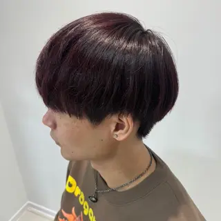 ミディアム カラー メンズ モテ髪メンズパーマ ✂️こゆきのヘアスタイル