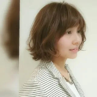 カラー ショート nao 艶カラー・髪質改善のヘアスタイル