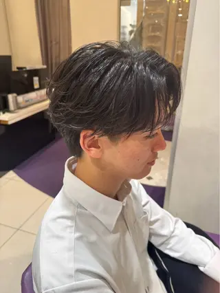 パーマ メンズ 玉置 晴太郎のヘアスタイル