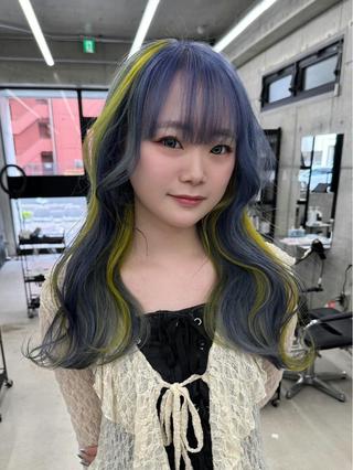 ロング カラー 髙木 利央のヘアスタイル