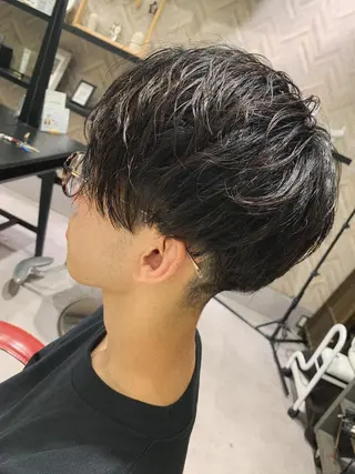 ショート メンズ 🇺🇸龍ヶ崎ブリ ーチカラー🌴政野のヘアスタイル