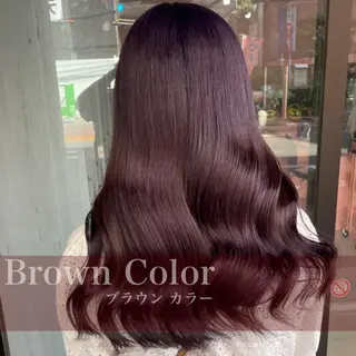 ロング ワンズリー中明度 店舗公式のヘアスタイル
