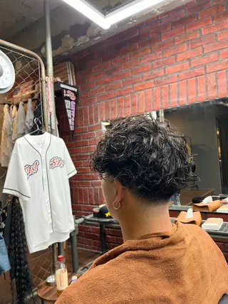 パーマ 門岡 一沙のヘアスタイル